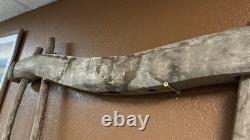 Antique Double Ox Yoke Large Ox Yoke Rustic Wood and Steel Double Ox Yoke