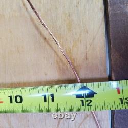 Antique Landscape Mountain Art Rustic Barn Print Thick BRONZE/GOLD Scroll Frame