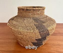 Antique Large Pima Native American Indian Basket 1890-1920 Stunning Design