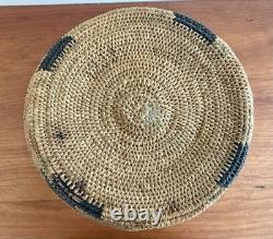 Antique Large Pima Native American Indian Basket 1890-1920 Stunning Design