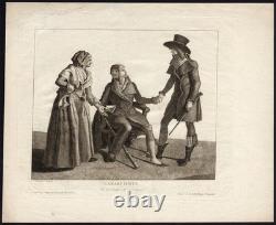 Antique Master Print-JACOBIN-REVOLUTION-ANARCHIST SATIRE-Petit-Petit-ca. 1798