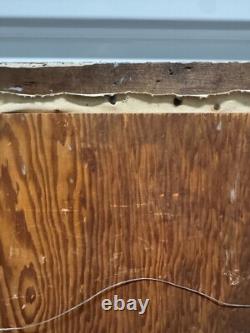 Antique Old West Social Realism Americana Cowboy Portrait Oil Painting, 1940s Antique Old West Social Realism Americana Cowboy Portrait Oil Painting, 1940s