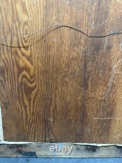 Antique Old West Social Realism Americana Cowboy Portrait Oil Painting, 1940s