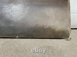 Antique Original Oil Painting Cows Crossing River Hamilton Hamilton 1847-1928