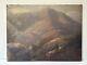 Antique Painting California Landscape MILL Valley Restoration Project Mersfelder