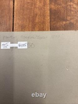 Antique Photo Cabinet Card Cowboys withRifles Western Frontier Marked 1895 Photo