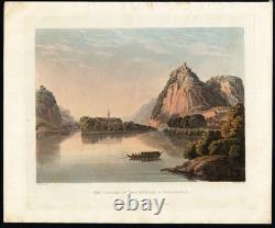 Antique Print-DRACHENFELS-RHINE-GERMANY-von Gerning-Schuetz-Havell-1819