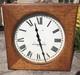 Antique Self Winding Clock Company New York Western Union Large Wall Clock