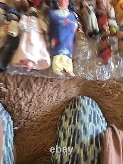 Antique Skookum Doll Large Lot Plus More Rare Collectable 15 Total Lot