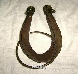 Antique VERY LARGE HORSE SHOE PUZZLE Forged Very Unique A LOT OF FUN! WOWZERS