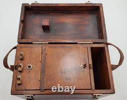 Antique Vintage Western Electric Large Battery Wood Box Pre-1940's Telephone