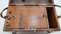 Antique Vintage Western Electric Large Battery Wood Box Pre-1940's Telephone