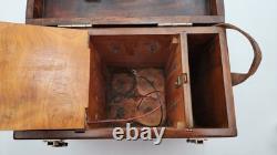 Antique Vintage Western Electric Large Battery Wood Box Pre-1940's Telephone