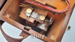 Antique Vintage Western Electric Large Battery Wood Box Pre-1940's Telephone