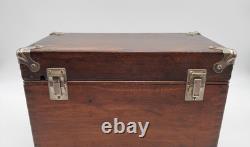 Antique Vintage Western Electric Large Battery Wood Box Pre-1940's Telephone