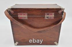 Antique Vintage Western Electric Large Battery Wood Box Pre-1940's Telephone