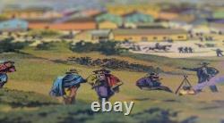 Antique chromolithograph of San Francisco in July 1849 from Stock Exchange