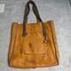 Artisan Handmade Leather Tote Bag Antique Horse Tack Saddle ONE OF A KIND Art