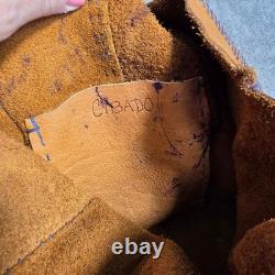 Artisan Handmade Leather Tote Bag Antique Horse Tack Saddle ONE OF A KIND Art