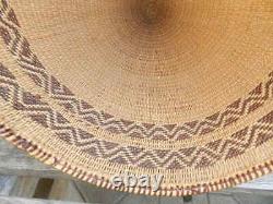Beautiful Large Antique Western Mono Burden Basket, Great Condition, Reno Estate