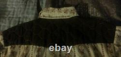 Beautiful Vintage 70's Atlantic Westerner Cowboy Joe Shirt RARE Rodeo Size L