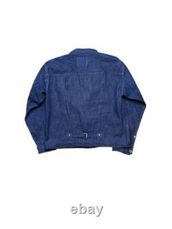 Bronson Type 1 Selvedge Denim Jacket Western Cowboy Style