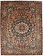 Brown Floral Tribal Style Antique 10X13 Extra Large Oriental Rug Handmade Carpet