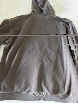 Burns Saddlery VTG Large Hoodie Sweatshirt Brown withHorse Outdoor Western