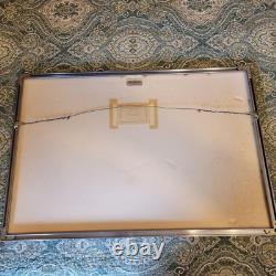 CHARLES MARION RUSSELL'THE WORLD WAS ALL BEFORE THEM' Antique Chromolithograph