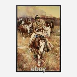 Charles Russell Indian Raiding Party Western Art Print on Paper or Canvas