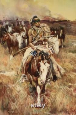 Charles Russell Indian Raiding Party Western Art Print on Paper or Canvas