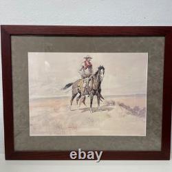Charles Russell Montana Cowboy Certificate of Authentication Numbered Print