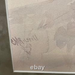 Charles Russell Montana Cowboy Certificate of Authentication Numbered Print