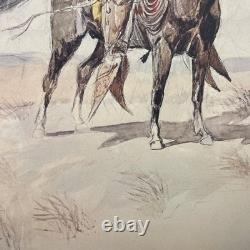 Charles Russell Montana Cowboy Certificate of Authentication Numbered Print