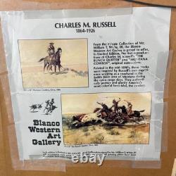 Charles Russell Montana Cowboy Certificate of Authentication Numbered Print