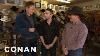 Conan Gives Jordan Schlansky A Cowboy Makeover Conan On Tbs