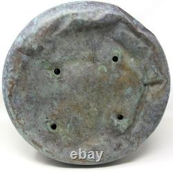 Copper Pail Handle Planter Bucket Antique Prop Western Usable Patina US Seller