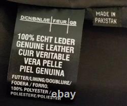 Cowhide Suede Fringe Jacket Men's Large Christmas New