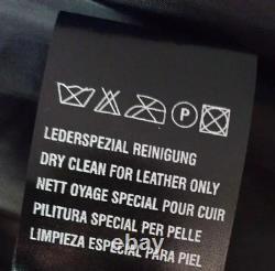 Cowhide Suede Fringe Jacket Men's Large Christmas New