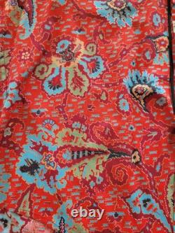 Custom Made Vintage Rockabilly Western Floral Print Pearl Snap WESTERN SHIRT