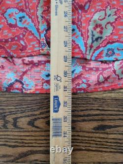 Custom Made Vintage Rockabilly Western Floral Print Pearl Snap WESTERN SHIRT