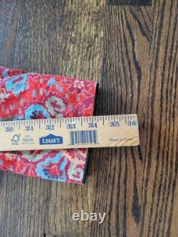 Custom Made Vintage Rockabilly Western Floral Print Pearl Snap WESTERN SHIRT