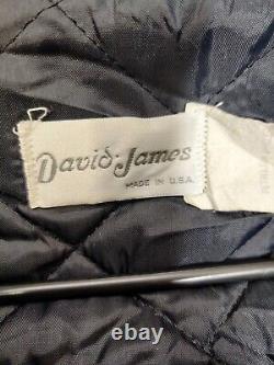 David James Men's Jacket Large Vintage South Western Made in USA Navajo Aztec