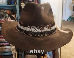 Dr Jones Fedora with a Western Twist