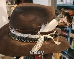 Dr Jones Fedora with a Western Twist