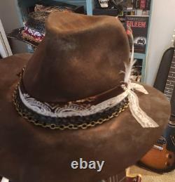 Dr Jones Fedora with a Western Twist