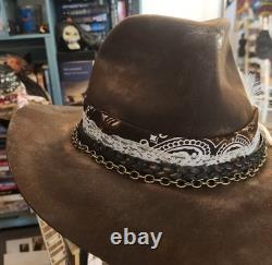 Dr Jones Fedora with a Western Twist