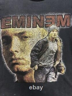 Eminem Men's T Shirt 8 Mile Rap Hip Hop Movie VTG 90s 2000s Black Size M