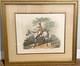 Estate Antique Print-Equestrian Hunting Jazet-Carl Vernet Chasseur aux Ecoutes