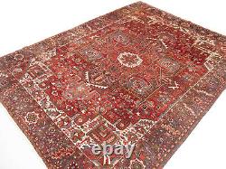 Extra Large Floral Style Wool 10X13 Semi Antique Oriental Rug Handmade Carpet